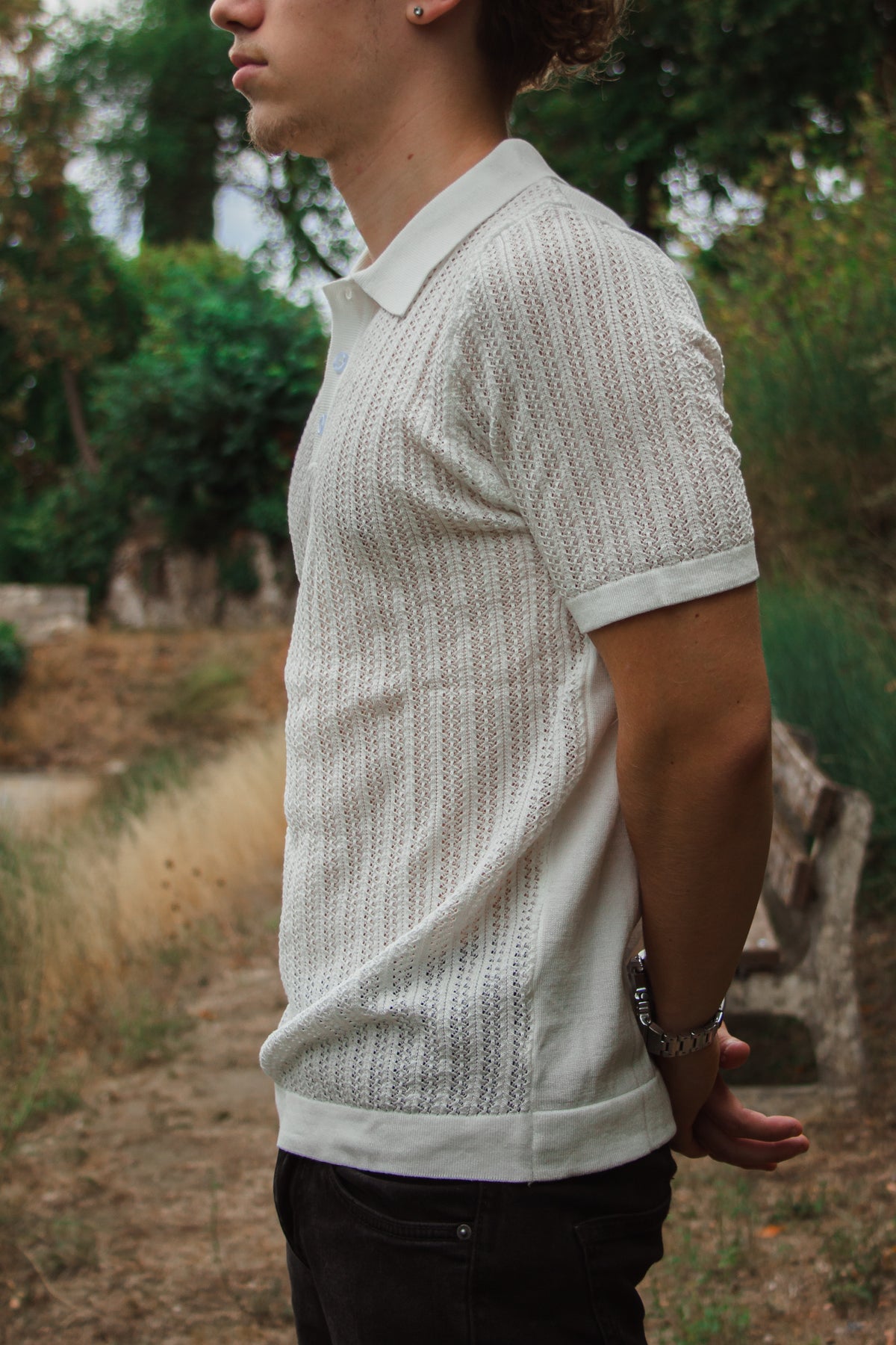 Polo -Coupe Ajustée-homme petit